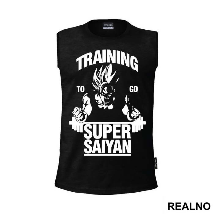 Training To Go Super Saiyan - Trening - Majica