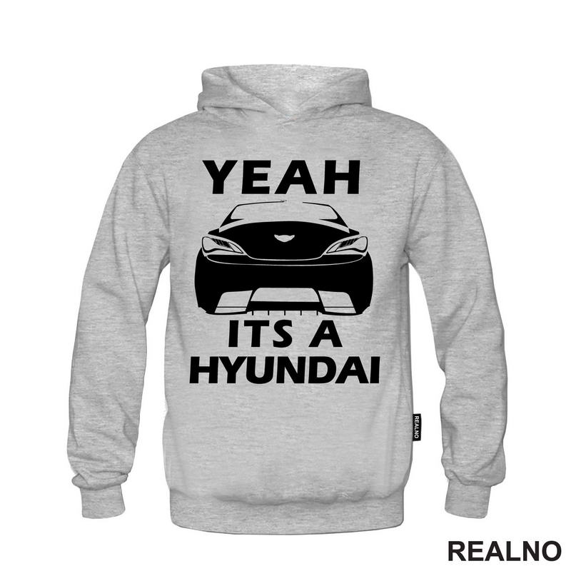 Yeah It's A Hyundai Outline - Logo - Kola - Auto