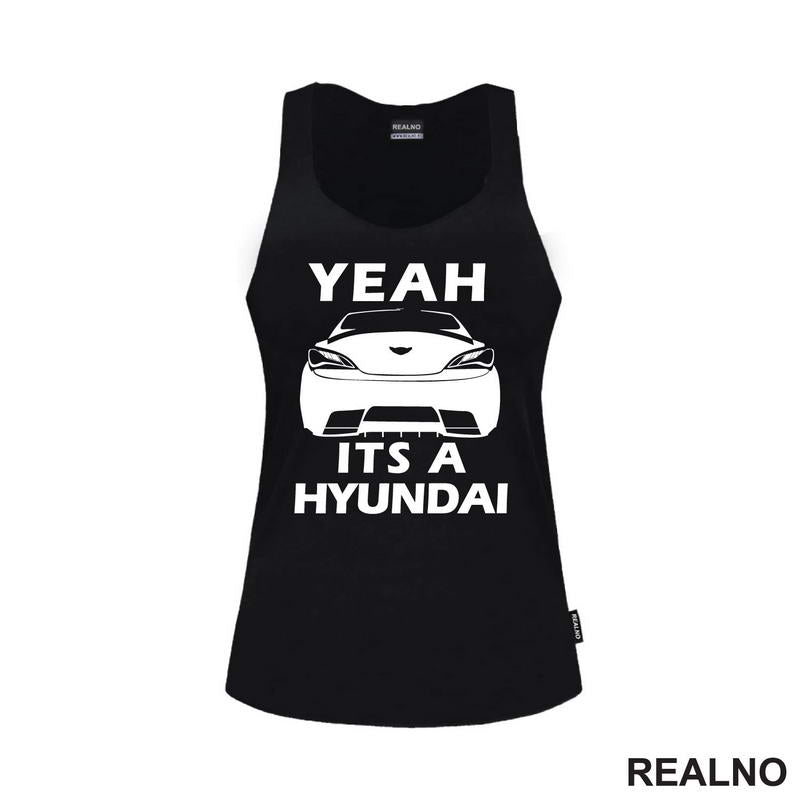 Yeah It's A Hyundai Outline - Logo - Kola - Auto