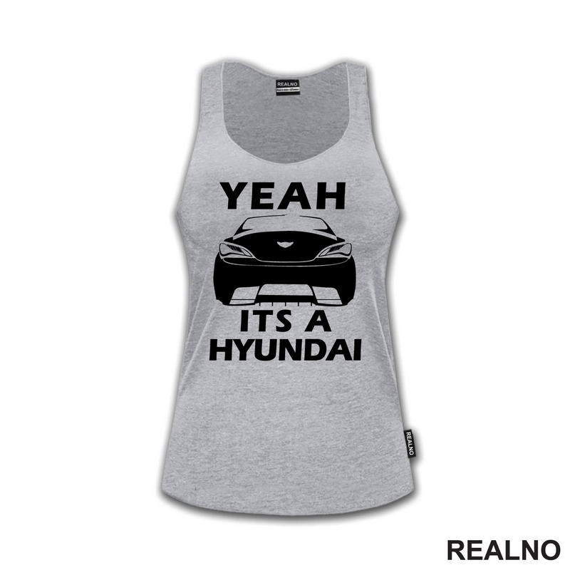 Yeah It's A Hyundai Outline - Logo - Kola - Auto