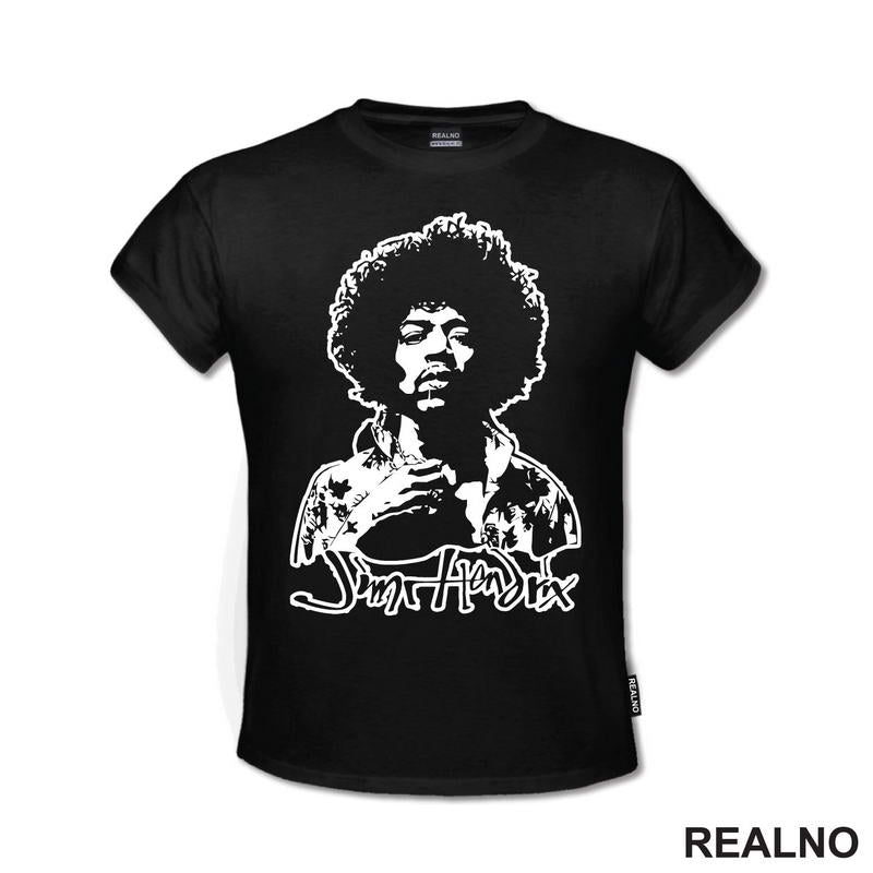Head Jimi Hendrix Silhouette  - Muzika