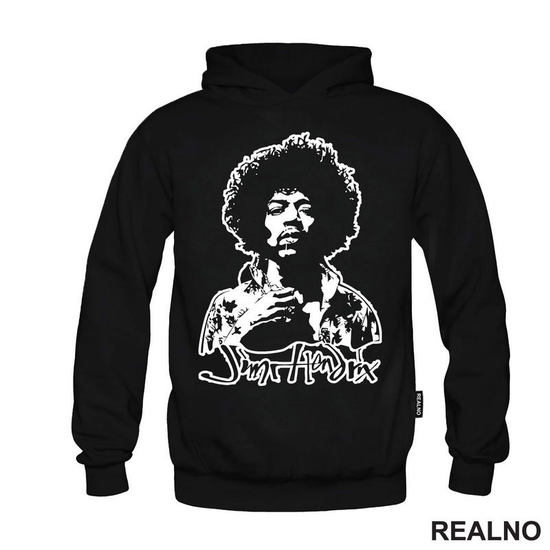 Head Jimi Hendrix Silhouette  - Muzika