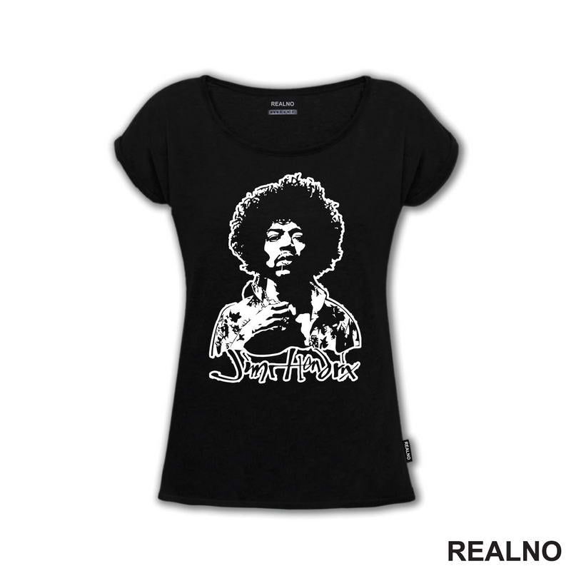 Head Jimi Hendrix Silhouette  - Muzika