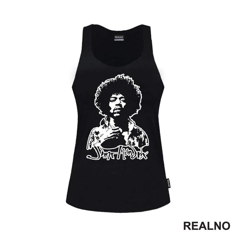Head Jimi Hendrix Silhouette  - Muzika