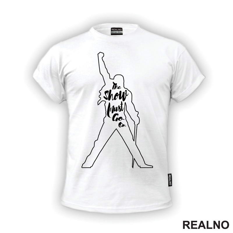 To Show Must Go On - Silhouette - Freddie Mercury - Queen
