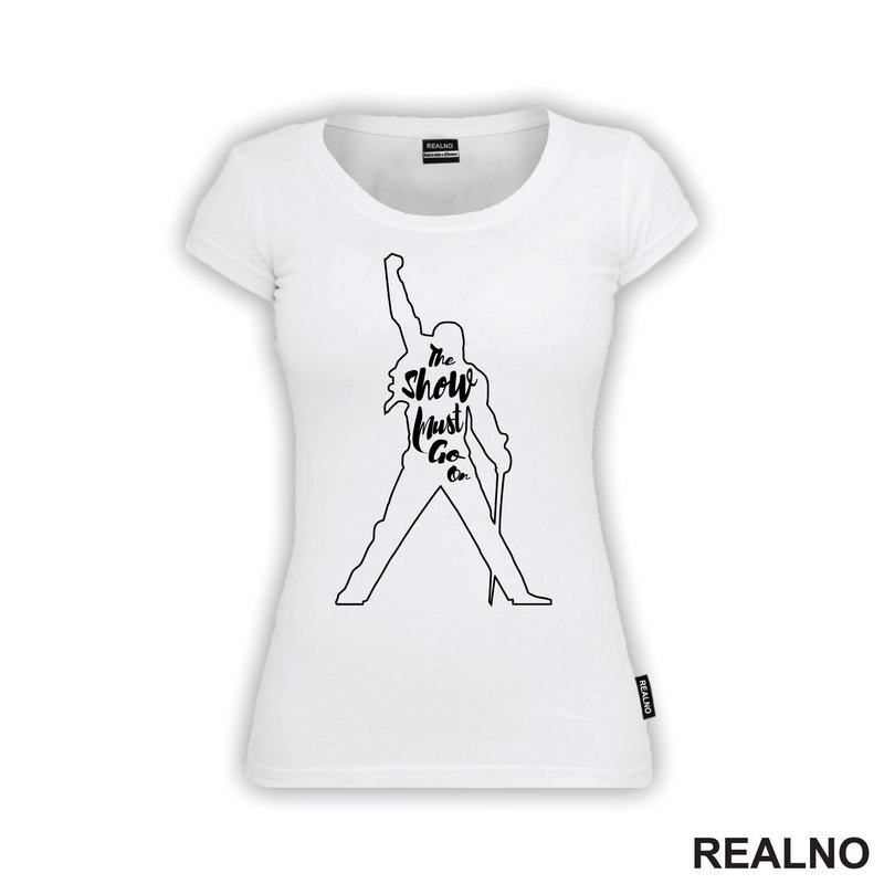 To Show Must Go On - Silhouette - Freddie Mercury - Queen