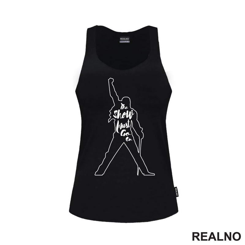 To Show Must Go On - Silhouette - Freddie Mercury - Queen