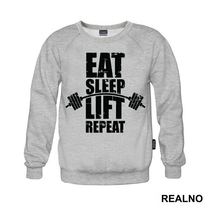 Eat, Sleep, Lift, Repeat - Trening - Majica