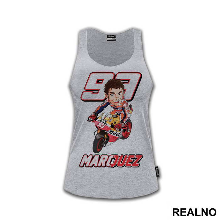 Marquez Riding A Bike Illustration - 93 - MotoGP - Sport - Majica
