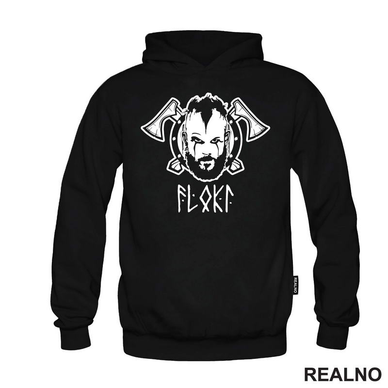 Viking Ragnar - Floki Logo - Vikings
