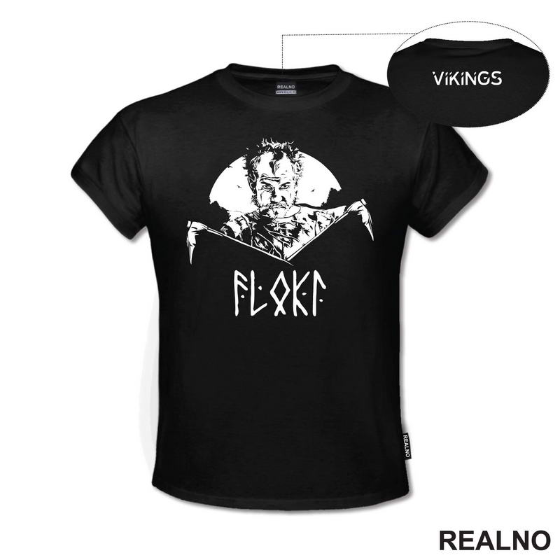 Floki Silhouette - Vikings