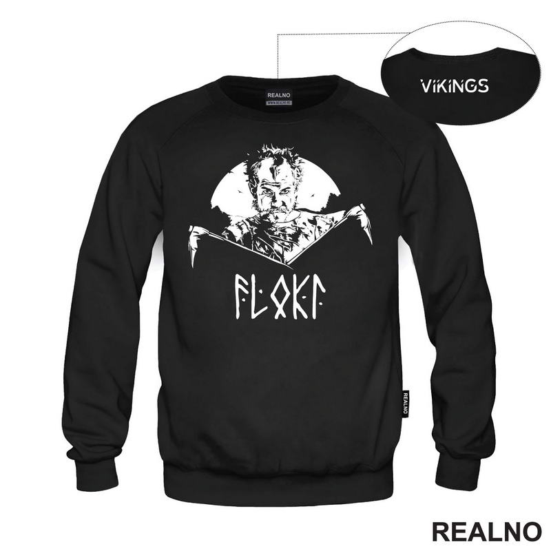 Floki Silhouette - Vikings