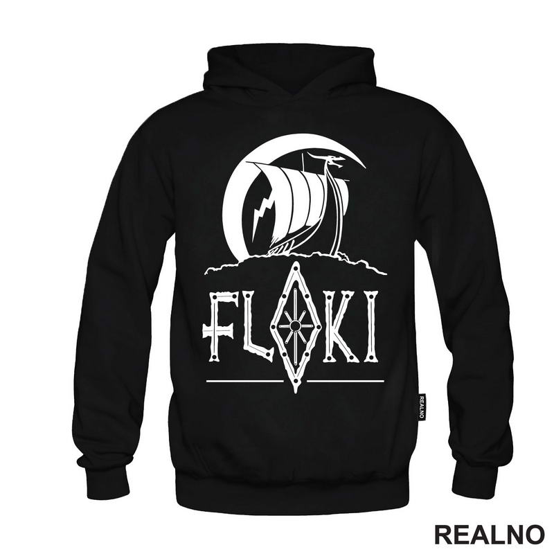 Wiking Ship Silhouette - Floki - Vikings