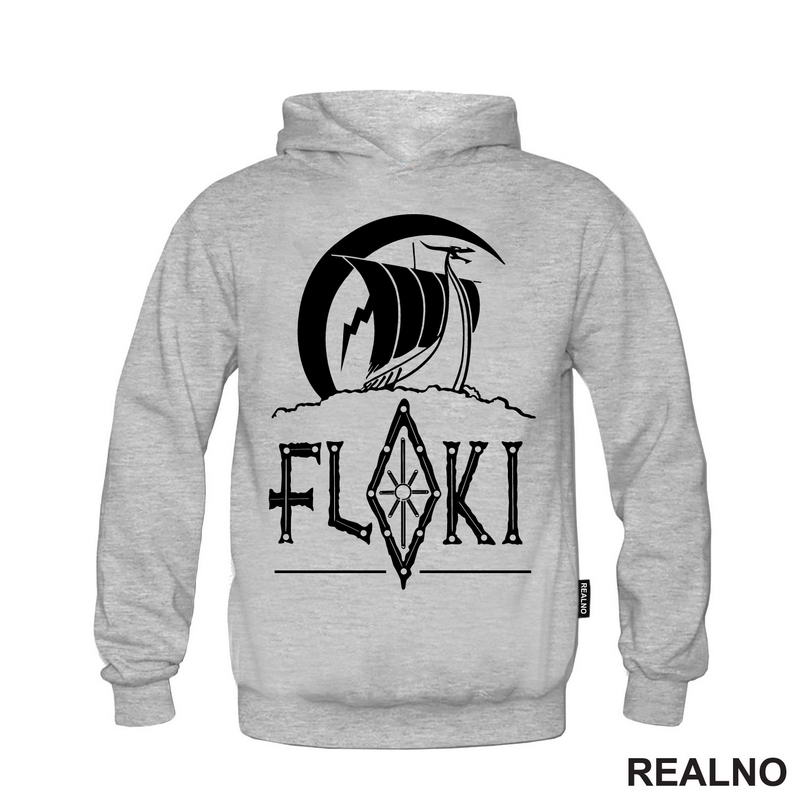 Wiking Ship Silhouette - Floki - Vikings