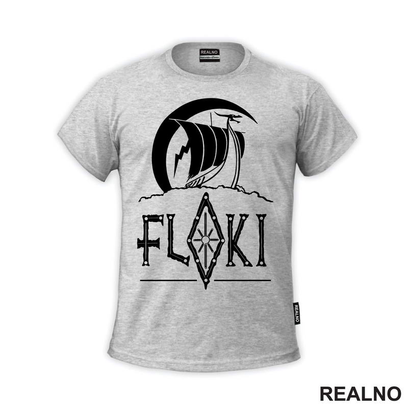 Wiking Ship Silhouette - Floki - Vikings