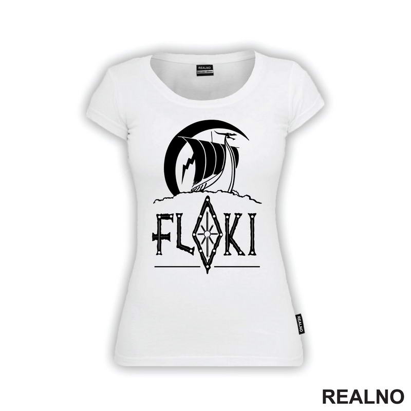 Wiking Ship Silhouette - Floki - Vikings