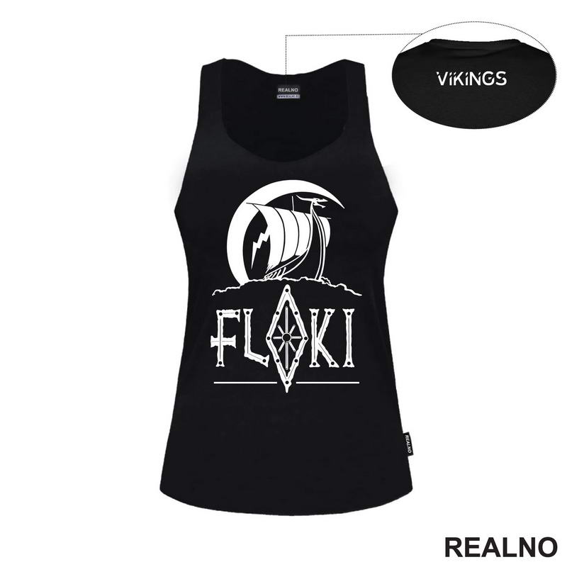 Wiking Ship Silhouette - Floki - Vikings