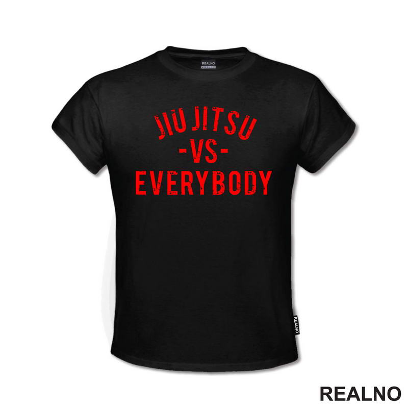 Jiu Jitsu - VS - Everybody - Red - Sport