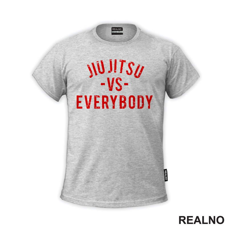 Jiu Jitsu - VS - Everybody - Red - Sport