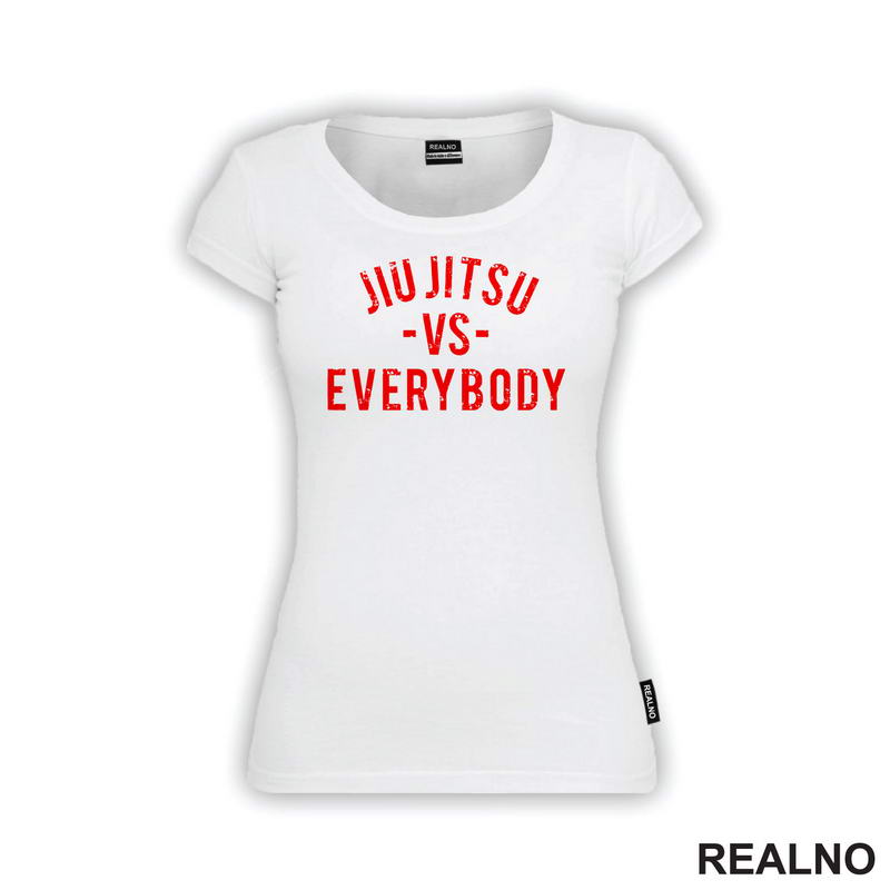 Jiu Jitsu - VS - Everybody - Red - Sport