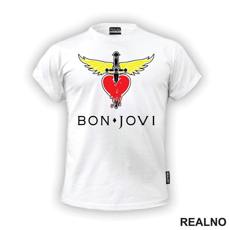 Bon Jovi Logo Illustration - Muzika