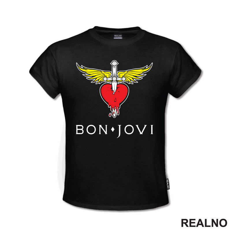 Bon Jovi Logo Illustration - Muzika