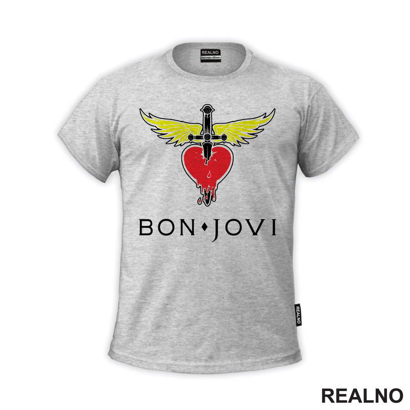 Bon Jovi Logo Illustration - Muzika