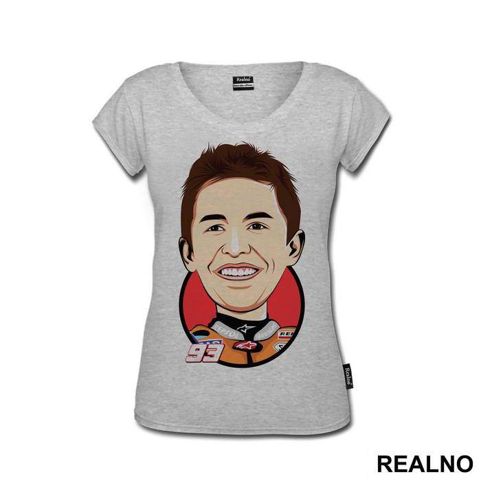 Marquez Caricature Illustration - 93 - MotoGP - Sport - Majica