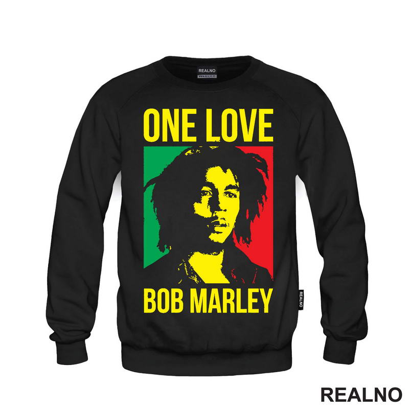 One Love - Bob Marley - Color Illustrarion  - Muzika