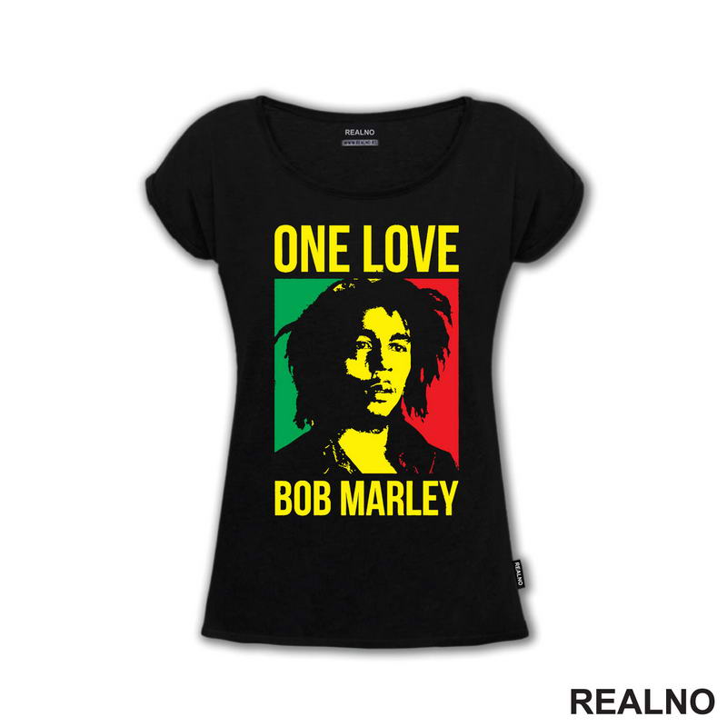 One Love - Bob Marley - Color Illustrarion  - Muzika