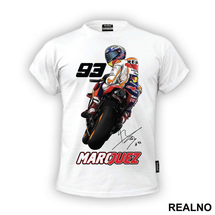 Driving Marquez - 93 - MotoGP - Sport - Majica
