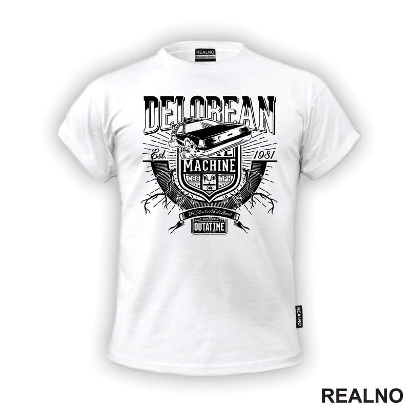 Delorean - Time Machine - Back To The Future