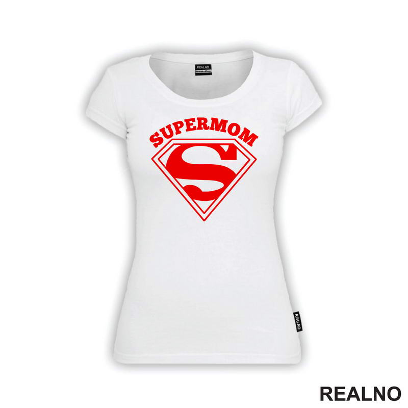 Supermom - Red Logo - Mama i Tata - Ljubav