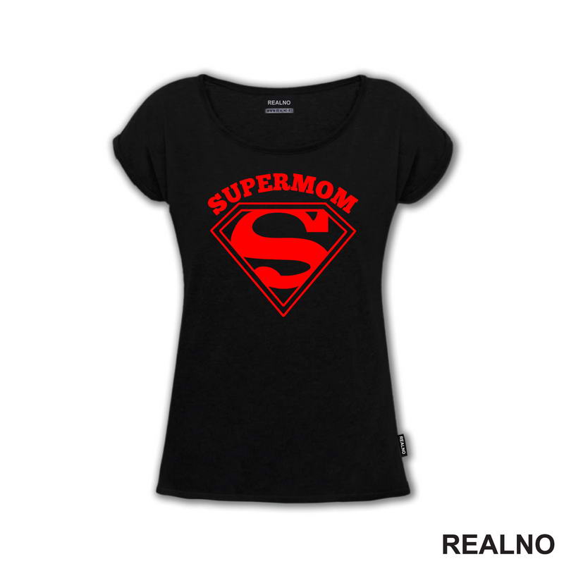 Supermom - Red Logo - Mama i Tata - Ljubav