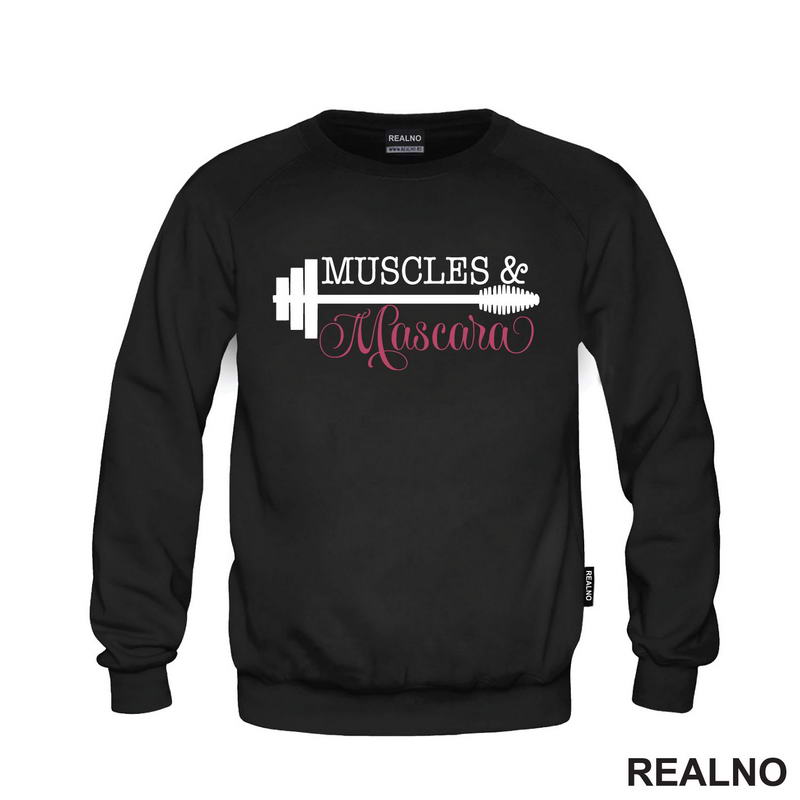 Muscles And Mascara - White And Pink - Trening