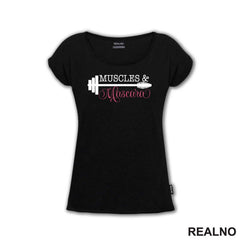 Muscles And Mascara - White And Pink - Trening