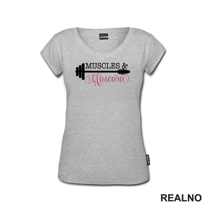 Muscles And Mascara - White And Pink - Trening