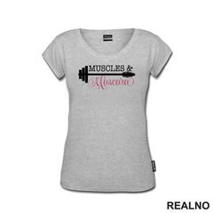 Muscles And Mascara - White And Pink - Trening