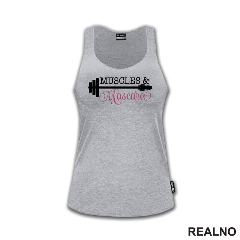 Muscles And Mascara - White And Pink - Trening