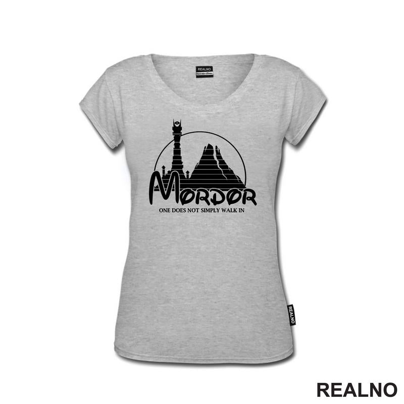 Mordor - One Does Not Simply Walk In - Lord Of The Rings - LOTR