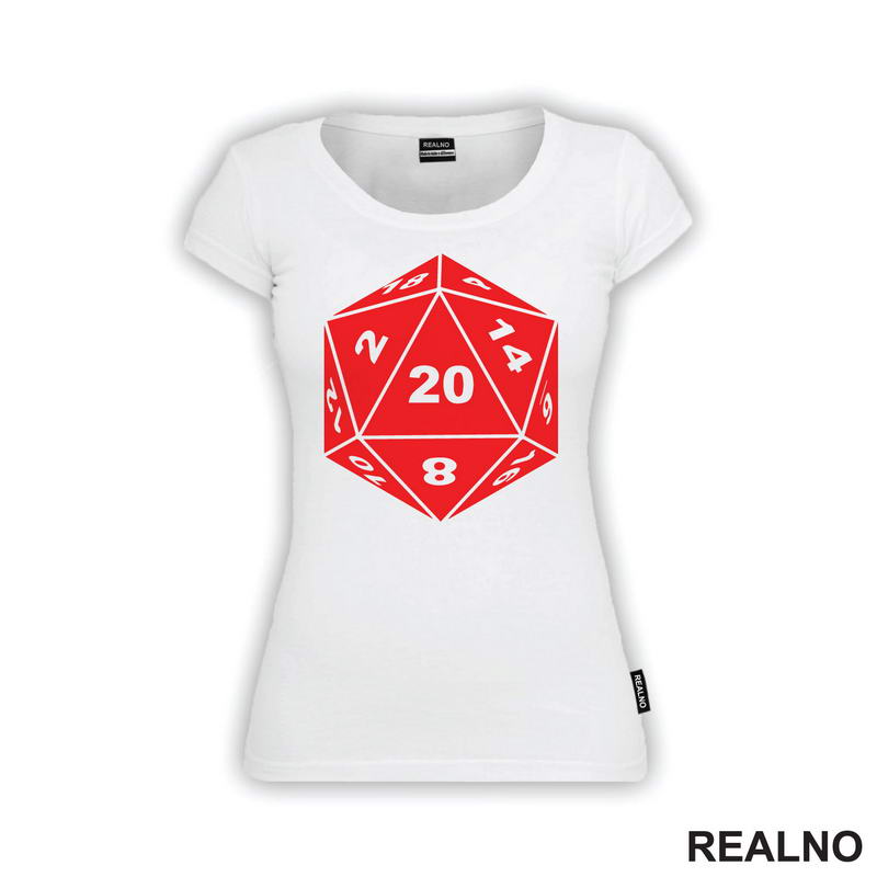 Red Dice - D&D - Dungeons And Dragons