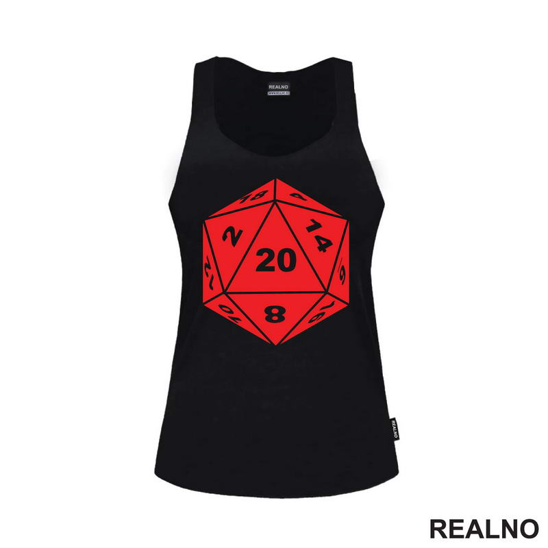Red Dice - D&D - Dungeons And Dragons