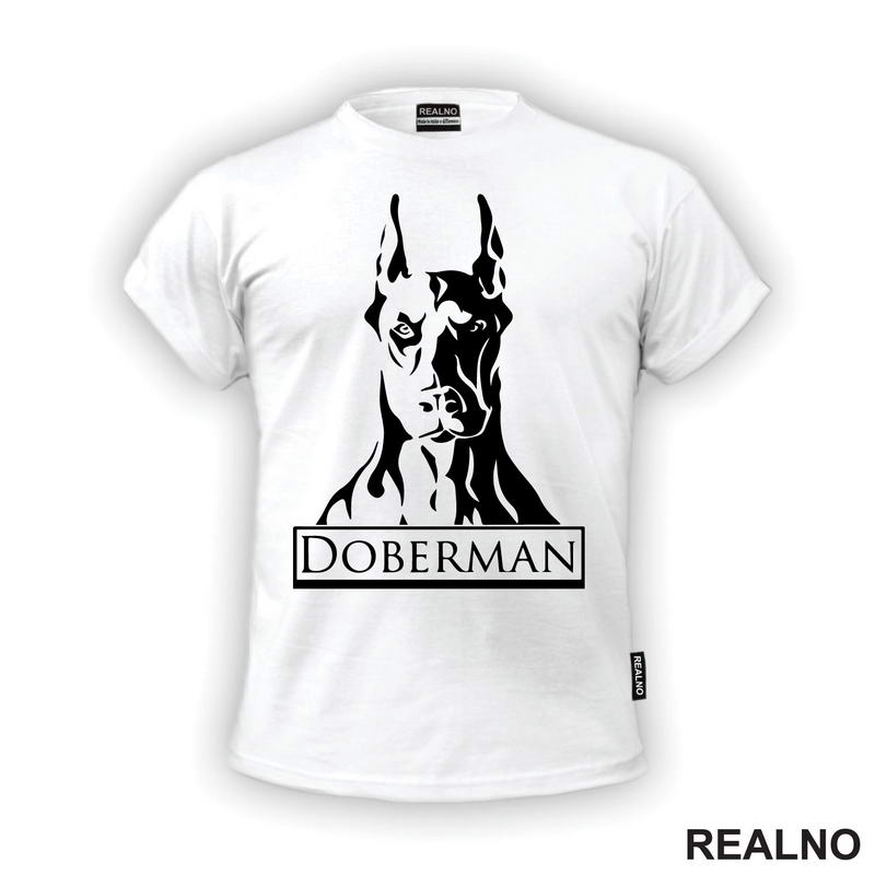 Doberman Silhouette - Pas - Dog