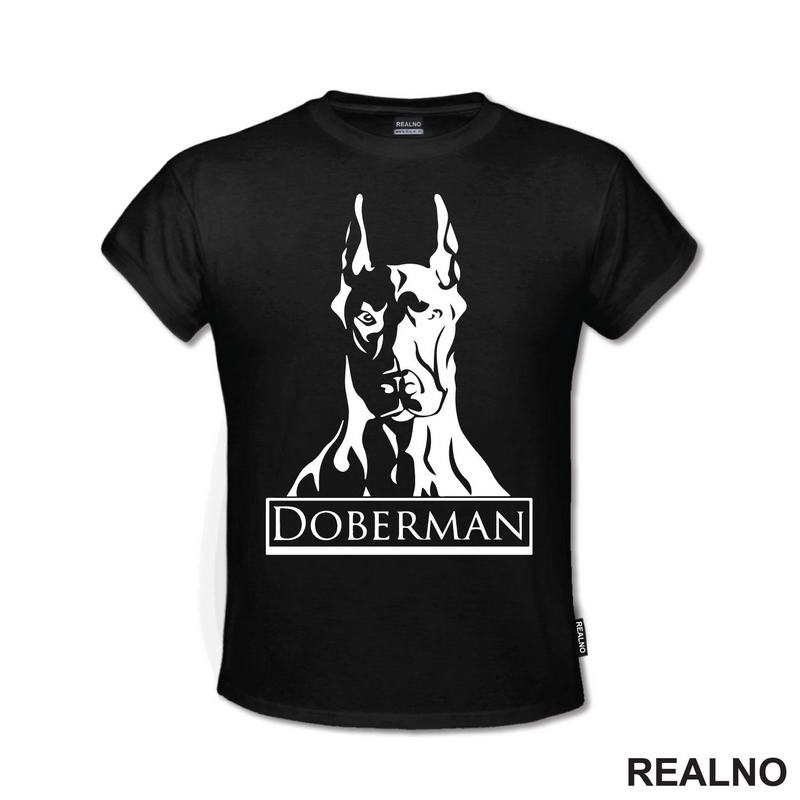 Doberman Silhouette - Pas - Dog