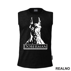 Doberman Silhouette - Pas - Dog