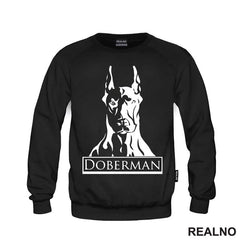 Doberman Silhouette - Pas - Dog