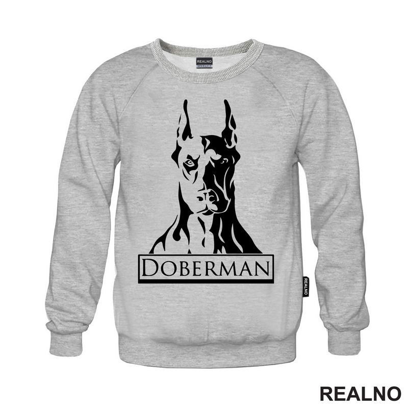 Doberman Silhouette - Pas - Dog