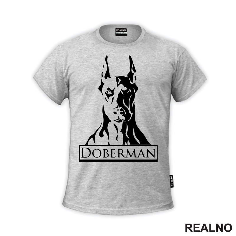 Doberman Silhouette - Pas - Dog