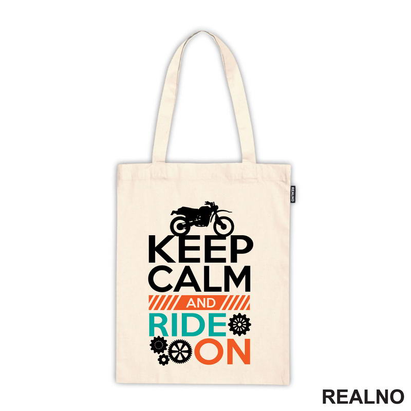 Keep Calm And Ride On - Moto - Motori