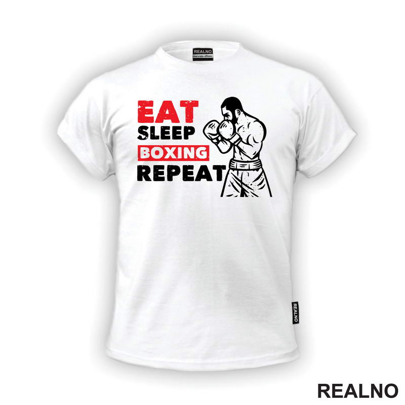 Eat, Sleep, Boxing, Repeat - Box - Sport